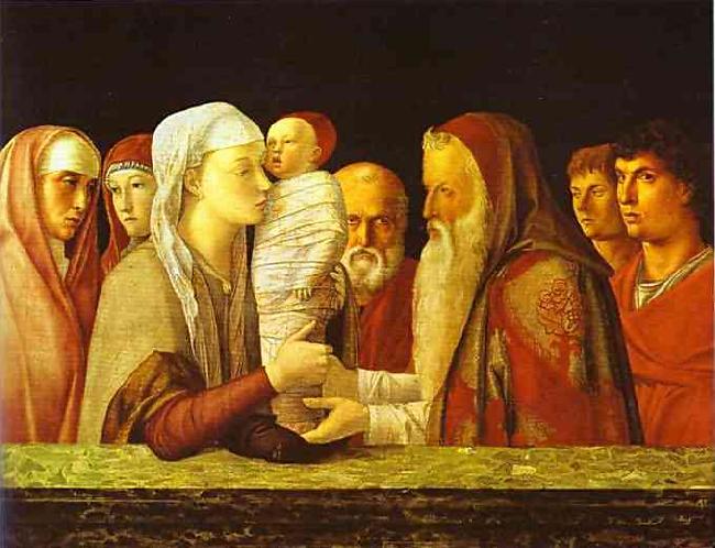Giovanni Bellini The Presentation in the Temple. Sweden oil painting art